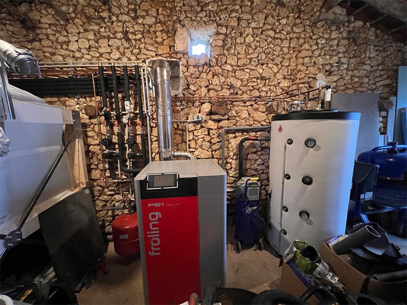 001 Installation de pompe à chaleur Château-l'Évêque